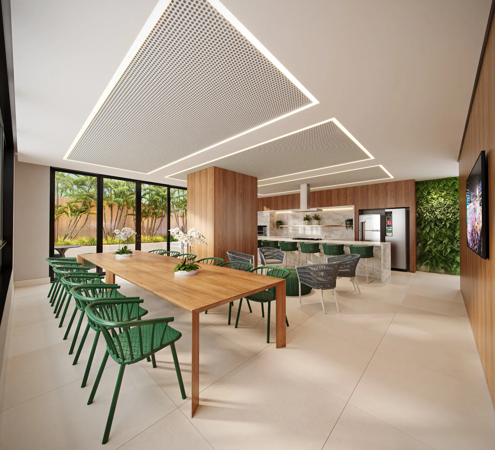 Espaço gourmet do Atmos City Design, imagem 2