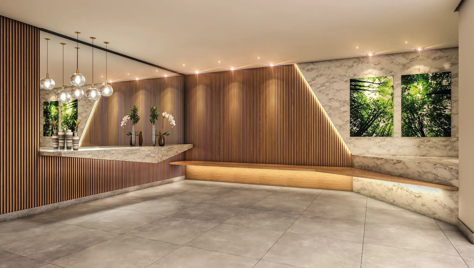 Lobby do Talk Marista
