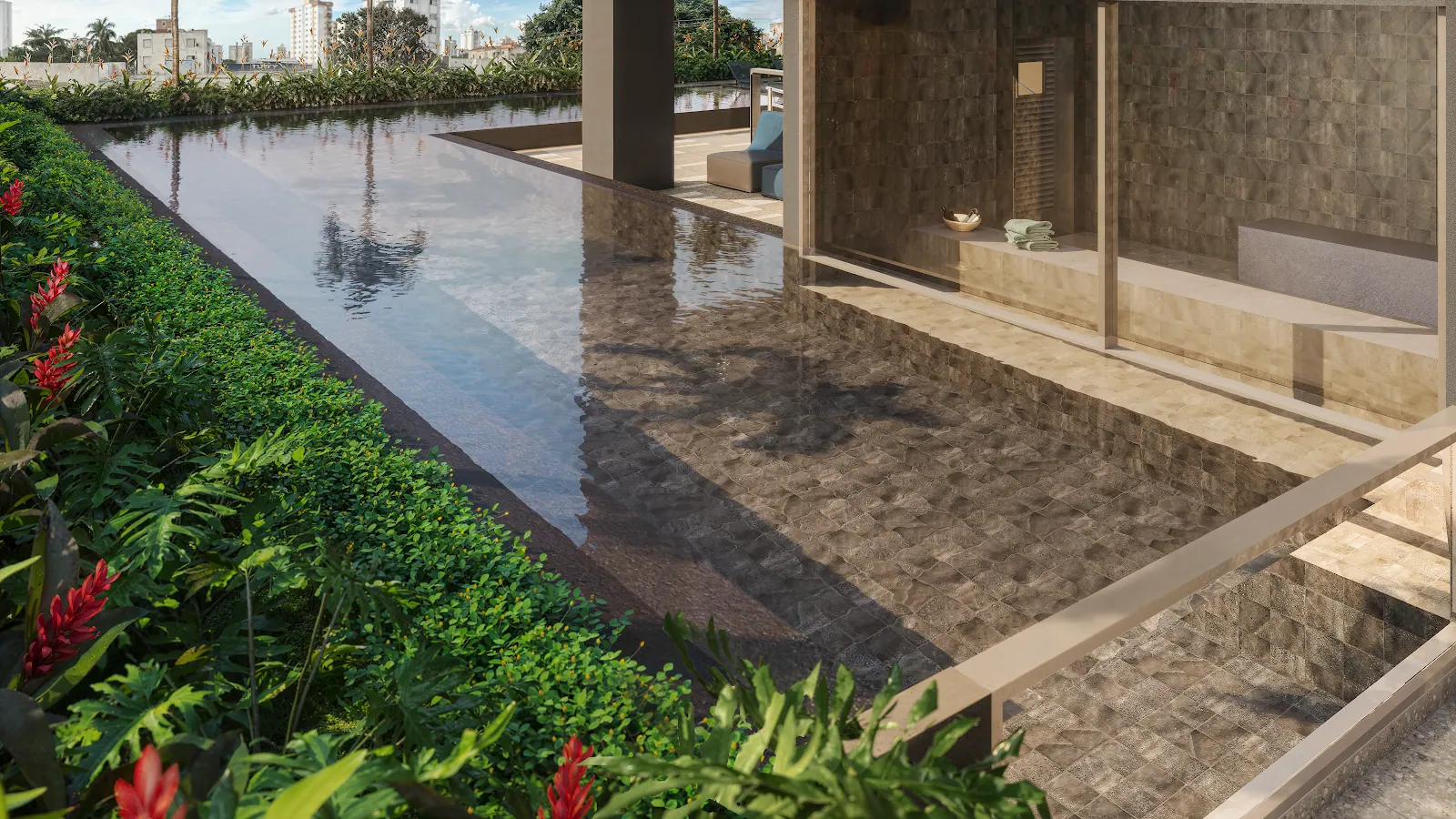 Piscina do Hello Vision