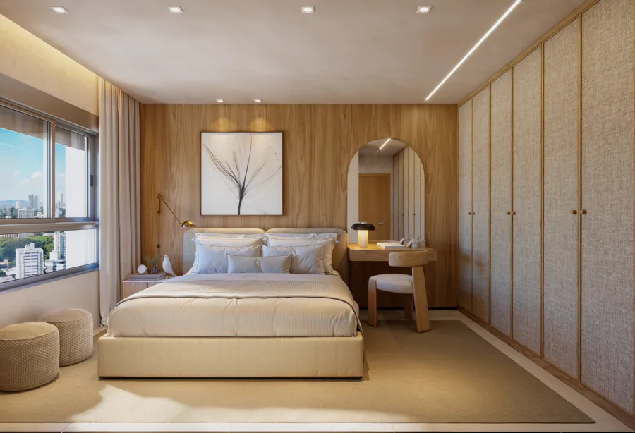 Planta do Mediterranè: 105 m² · Apartamento Suite
