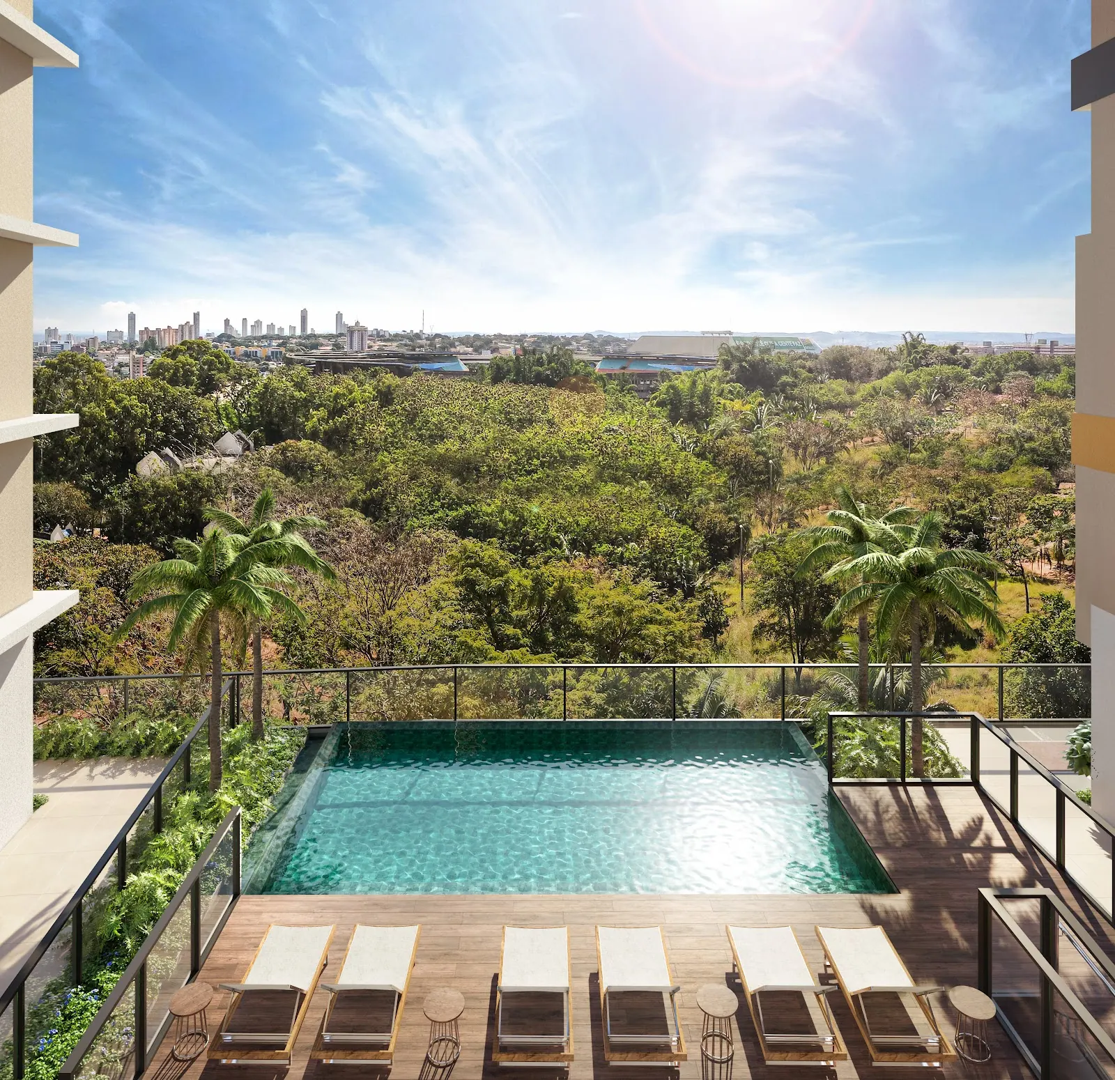 Piscina do Emirates Parque Flamboyant, imagem 2