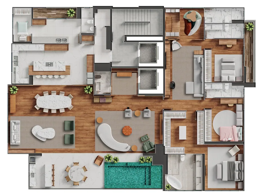Planta do Bauhaus: Planta