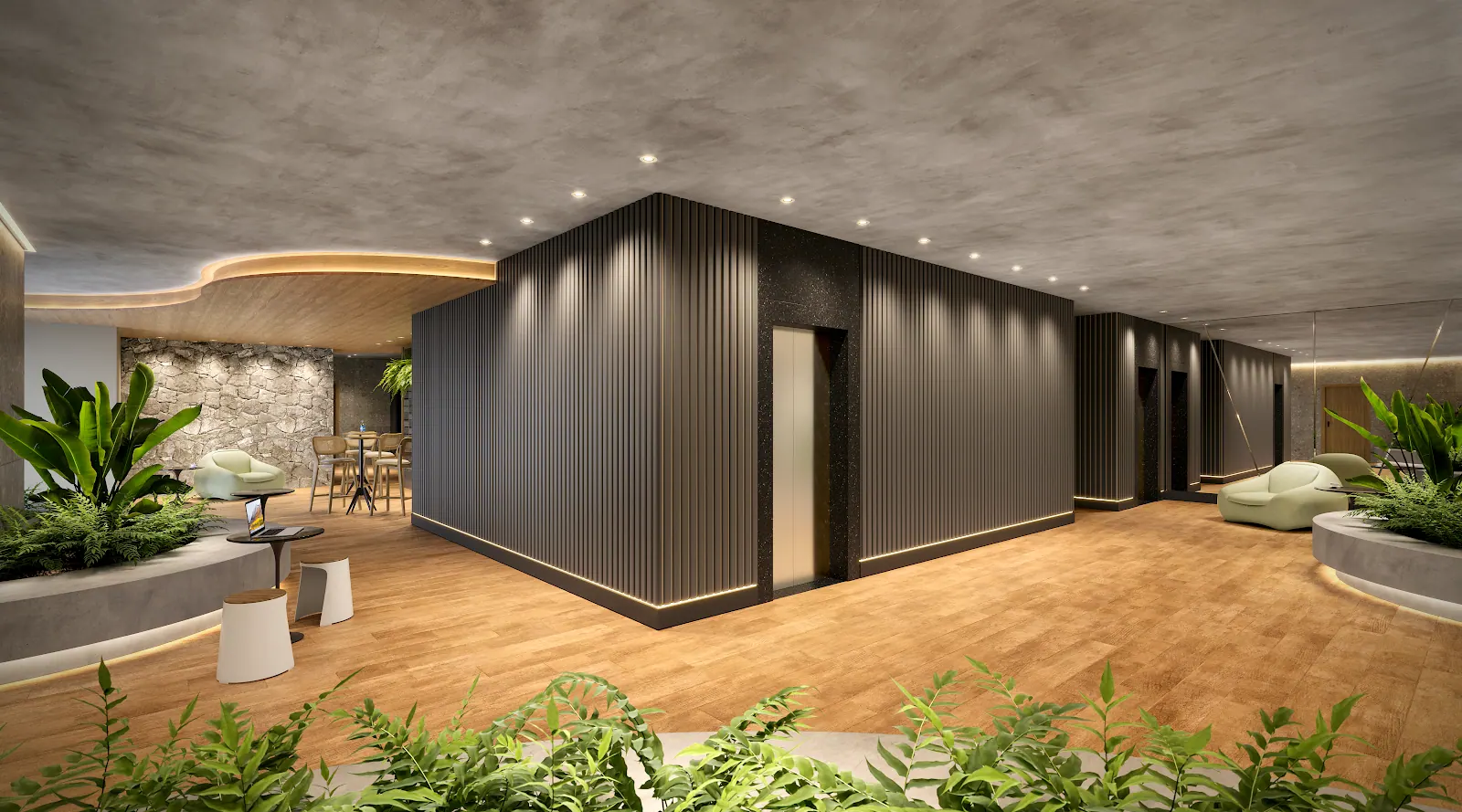 Lobby do Alma Home Senses