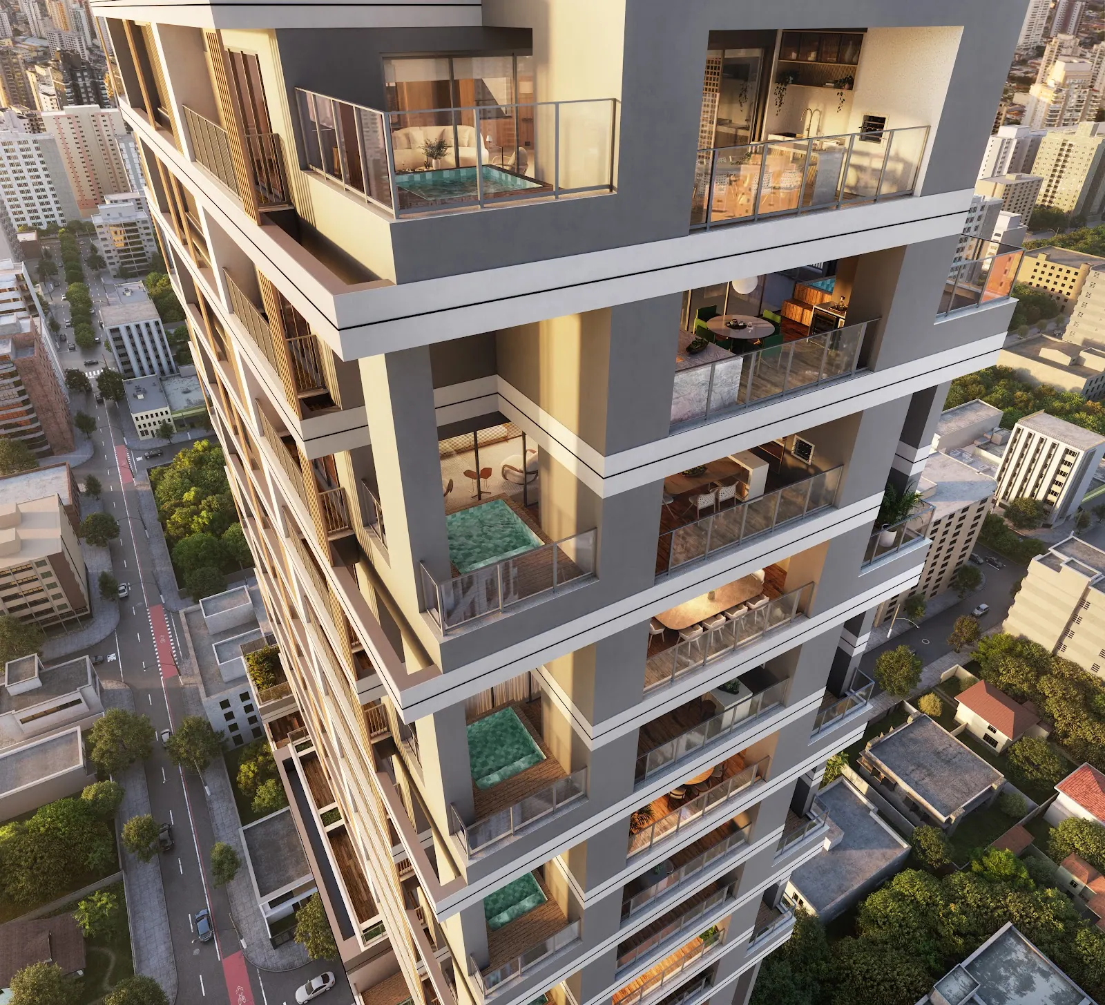 Fachada do City House, imagem 2