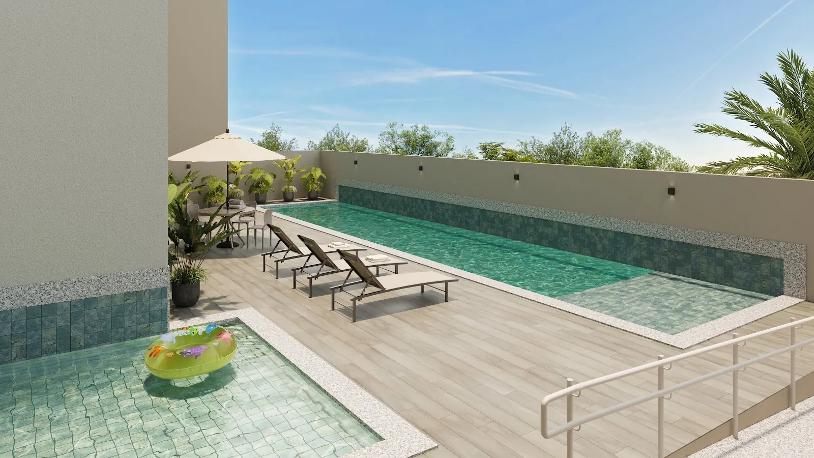 Piscina do Varandas Flamboyant