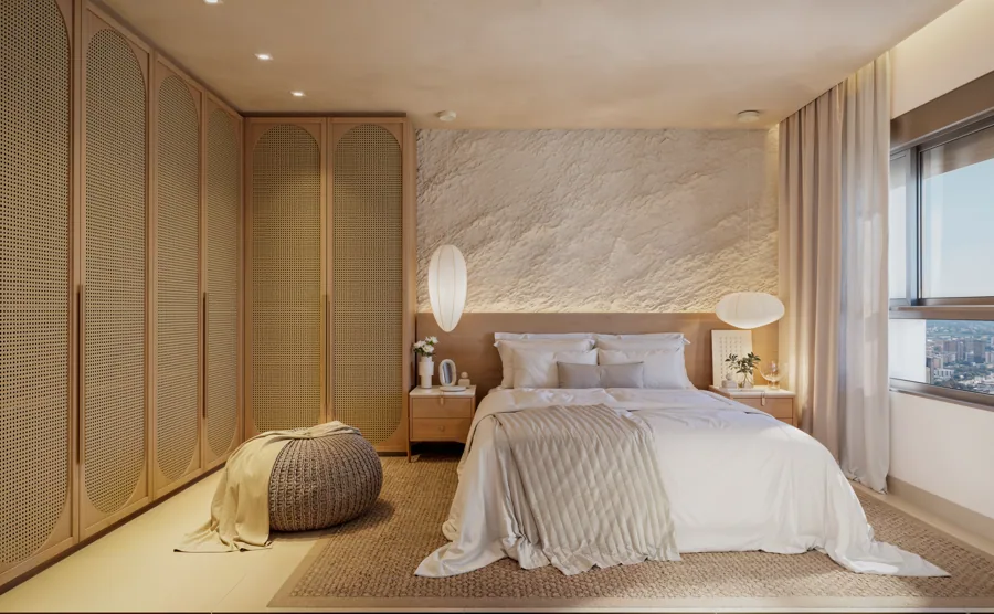 Planta do Mediterranè: 130 m² · Apartamento Suite