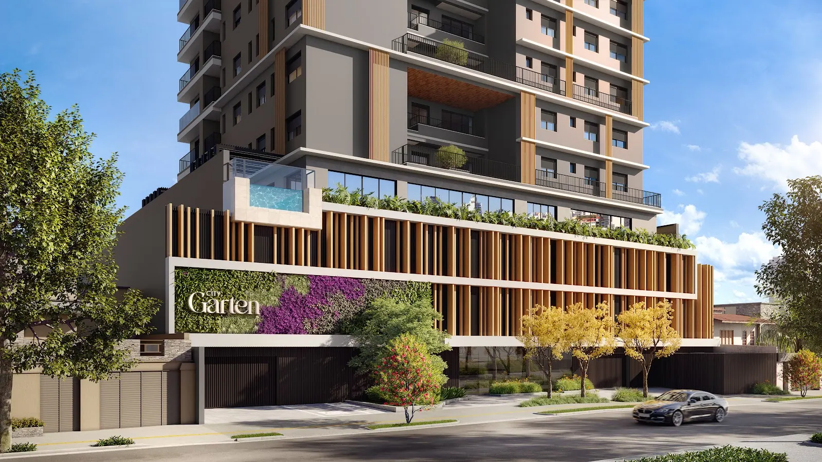 Fachada do City Garten, imagem 2