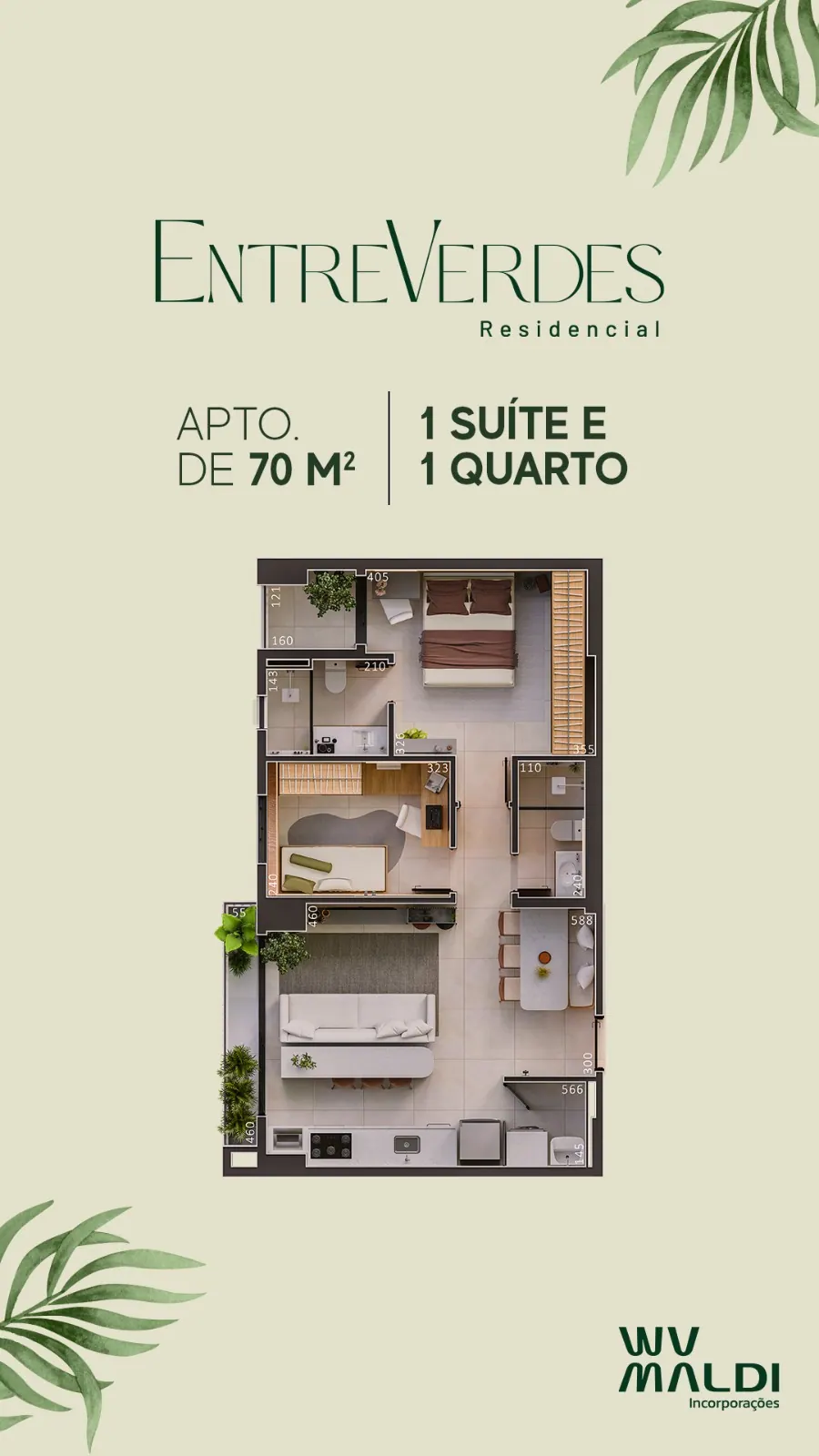 Perspectiva do EntreVerdes Residencial, imagem 4
